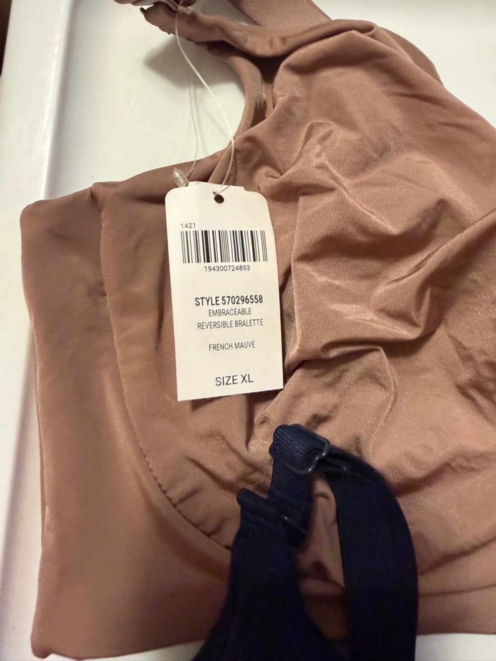 Soma Soft Support Underwire Bra Trio in Black, Navy, Taupe - Picture 2 of 4